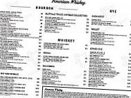 Carwyn Cellars menu