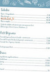 La Cozna menu