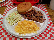Hometown Barbeque food