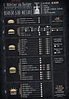 L'atelier Du Burger menu
