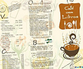 Cafe Con Librosmalaga menu