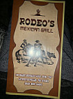 Rodeo's Mexican Grill menu