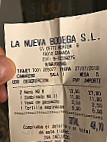 La Nueva Bodega menu