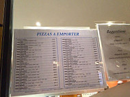 Cosi Com'e Pizzeria Focacceria menu