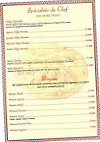 Le Delice Indien menu