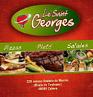 Le Saint Georges menu