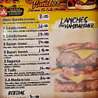 Barra Lanches Hambúrgueria menu
