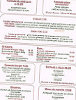Casatoto menu