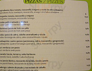 Restaurant Pomarada menu