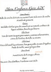 Gaïa menu