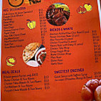 Curry Up Non Stop Indian Food Truck menu