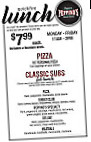 Peppino's Pizza menu