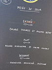 Les Chalets menu
