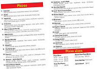 Che Che's Pizza menu
