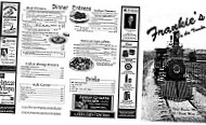 Frankie's By The Tracks menu