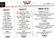 La Masia Del Rocxi menu
