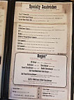 McPherson's Family Restaurant menu