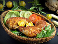 Nasi Kukus Ayam Dara Perempah Gagok Ktn food