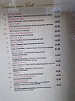 Restaurant Athena menu