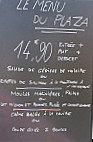 LE PLAZA Canet-en-Roussillon menu