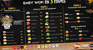 Easywok menu