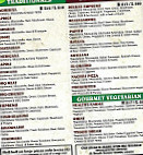 Balmoral Pizzeria menu