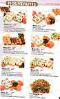 Bo Sushi menu