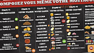 Mostacos menu