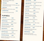 Le Phare Saint Louis menu
