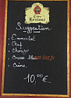 La Bigoudene menu
