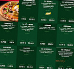 Le Kiosque à Pizzas menu