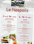 Le Neapolis menu