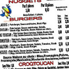 Le Toucan menu