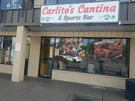 Carlito's Cantina Sports Catrachos outside
