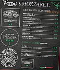 Pizzas Mozzarel menu