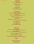 La Bistoure menu