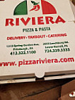 Riviera Pizza And Pasta menu