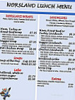 Norsland Lefse menu