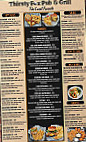 Thirsty Fox Pub Grill menu