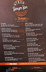 Byron Burger menu