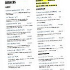 The greenroom burger bar menu