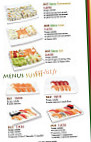 Ikiiki Sushi menu
