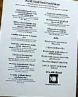 Brewery Fire menu