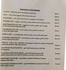 Greek Style Café menu