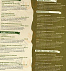 The Beech Tree menu