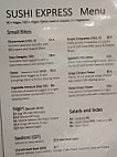 Sushi Express Mountain Fresh menu