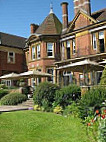 The Lounge Terrace At Moor Hall outside