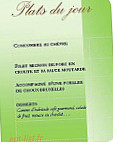 Brasserie Mondesir menu
