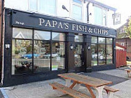 Papas Fish Chips Takeaway outside