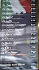 Chez L'italien menu